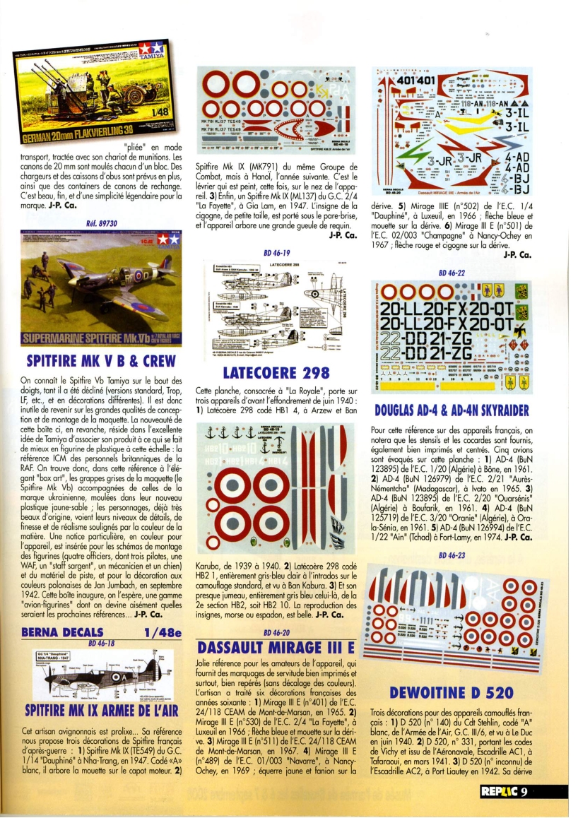 Replic 202 - Canadair CL-415, Caudron C-640, P-51, Fokker D-VII